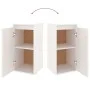 TV-Möbel 2-teilig aus massivem weißem Kiefernholz von vidaXL, TV-Möbel - Ref: Foro24-3100155, Preis: 94,03 €, Rabatt: %