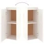 TV-Möbel 2-teilig aus massivem weißem Kiefernholz von vidaXL, TV-Möbel - Ref: Foro24-3100155, Preis: 94,03 €, Rabatt: %