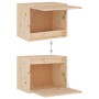 TV-Möbel 4-teilig aus massivem Kiefernholz von vidaXL, TV-Möbel - Ref: Foro24-3100249, Preis: 193,41 €, Rabatt: %