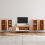 TV-Möbel 5-teilig aus massivem Kiefernholz von vidaXL, TV-Möbel - Ref: Foro24-3100214, Preis: 223,02 €, Rabatt: %