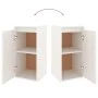 TV-Möbel 6-teilig aus massivem weißem Kiefernholz von vidaXL, TV-Möbel - Ref: Foro24-3100190, Preis: 253,34 €, Rabatt: %
