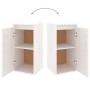 TV-Möbel 6-teilig aus massivem weißem Kiefernholz von vidaXL, TV-Möbel - Ref: Foro24-3100190, Preis: 256,83 €, Rabatt: %