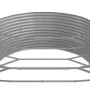 Jardinera arriate acero recubrimiento polvo plata 584x140x68 cm de vidaXL, Maceteros y jardineras - Ref: Foro24-319122, Preci...