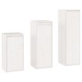 Muebles para TV 3 piezas madera maciza de pino blanco de vidaXL, Muebles TV - Ref: Foro24-3100160, Precio: 160,89 €, Descuent...