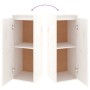 TV-Möbel 3-teilig aus massivem weißem Kiefernholz von vidaXL, TV-Möbel - Ref: Foro24-3100160, Preis: 163,01 €, Rabatt: %