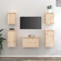 TV-Ständer 5 Stück massiv Kiefer Möbel von vidaXL, TV-Möbel - Ref: Foro24-3100269, Preis: 179,54 €, Rabatt: %