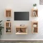 TV-Ständer 5 Stück massiv Kiefer Möbel von vidaXL, TV-Möbel - Ref: Foro24-3100269, Preis: 179,54 €, Rabatt: %