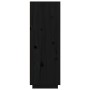 Tall sideboard in solid black pine wood 60x40x116.5 cm by vidaXL, Sideboards - Ref: Foro24-814538, Price: 161,54 €, Discount: %