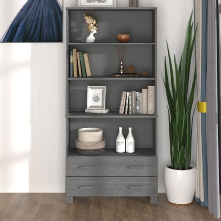 HAMAR sideboard dark gray solid pine wood by vidaXL, Sideboards - Ref: Foro24-3100936, Price: 162,90 €, Discount: %