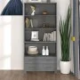 HAMAR Sideboard dunkelgraues massives Kiefernholz von vidaXL, Sideboards - Ref: Foro24-3100936, Preis: 160,86 €, Rabatt: %