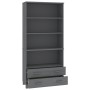 HAMAR sideboard dark gray solid pine wood by vidaXL, Sideboards - Ref: Foro24-3100936, Price: 162,90 €, Discount: %