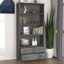 HAMAR sideboard dark gray solid pine wood by vidaXL, Sideboards - Ref: Foro24-3100936, Price: 162,90 €, Discount: %