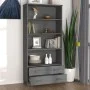 HAMAR Sideboard dunkelgraues massives Kiefernholz von vidaXL, Sideboards - Ref: Foro24-3100936, Preis: 160,86 €, Rabatt: %