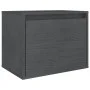 Muebles para TV 4 piezas madera maciza de pino gris de vidaXL, Muebles TV - Ref: Foro24-3100251, Precio: 155,32 €, Descuento: %