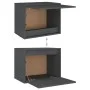 Muebles para TV 4 piezas madera maciza de pino gris de vidaXL, Muebles TV - Ref: Foro24-3100251, Precio: 155,32 €, Descuento: %
