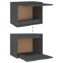 TV-Möbel 4-teilig aus massivem grauem Kiefernholz von vidaXL, TV-Möbel - Ref: Foro24-3100251, Preis: 157,30 €, Rabatt: %
