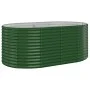 Steel powder-coated green planter bed 175x100x68 cm by vidaXL, Pots and planters - Ref: Foro24-319058, Price: 97,74 €, Discou...