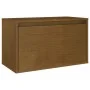 TV furniture 5 pieces solid honey brown pine wood by vidaXL, TV Furniture - Ref: Foro24-3100272, Price: 152,79 €, Discount: %