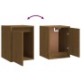 TV-Möbel 5-teilig aus massivem honigbraunem Kiefernholz von vidaXL, TV-Möbel - Ref: Foro24-3100272, Preis: 155,16 €, Rabatt: %