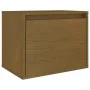 TV furniture 4 pieces solid honey brown pine wood by vidaXL, TV Furniture - Ref: Foro24-3100252, Price: 155,57 €, Discount: %