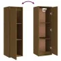 TV furniture 4 pieces solid honey brown pine wood by vidaXL, TV Furniture - Ref: Foro24-3100252, Price: 155,57 €, Discount: %