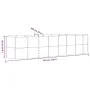 Jardinera arriate acero recubrimiento polvo plata 322x100x68 cm de vidaXL, Maceteros y jardineras - Ref: Foro24-319072, Preci...