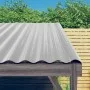 Dachpaneele 12 Einheiten aus silberbeschichtetem Stahl 100x36 cm von vidaXL, Dachziegel und Dachziegel - Ref: Foro24-319146, ...