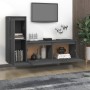 TV-Möbel 2-teilig aus massivem grauem Kiefernholz von vidaXL, TV-Möbel - Ref: Foro24-3100116, Preis: 106,13 €, Rabatt: %