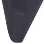 Funda de silla elástica 6 unidades gris antracita