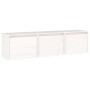 Muebles para TV 3 piezas madera maciza de pino blanco de vidaXL, Muebles TV - Ref: Foro24-3100125, Precio: 100,78 €, Descuent...