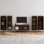 TV-Möbel 5-teilig aus massivem honigbraunem Kiefernholz von vidaXL, TV-Möbel - Ref: Foro24-3100212, Preis: 258,20 €, Rabatt: %