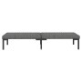 Gartensofa 5 Stück und Kissen dunkelgrau synthetisches Rattan von vidaXL, Gartensets - Ref: Foro24-3099798, Preis: 325,28 €, ...