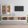Muebles para TV 4 piezas madera maciza de pino blanco de vidaXL, Muebles TV - Ref: Foro24-3100180, Precio: 203,72 €, Descuent...