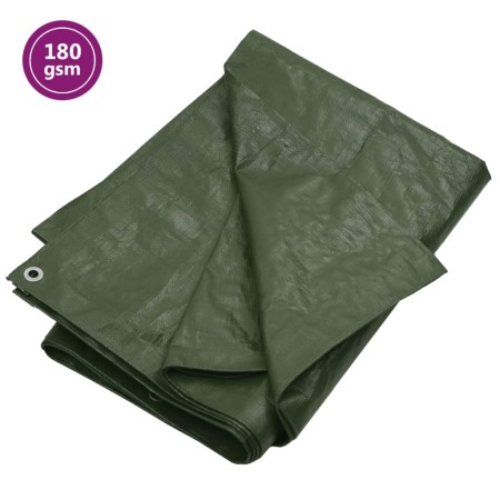 HDPE-Plane grün 180 g/m² 6x10 m von vidaXL, Wasserdichte Planen - Ref: Foro24-151540, Preis: 73,86 €, Rabatt: %