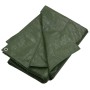 Green HDPE tarpaulin 180 g/m² 4x5 m by vidaXL, Waterproof tarpaulins - Ref: Foro24-151535, Price: 29,35 €, Discount: %