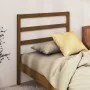 Bettkopfteil aus massivem Kiefernholz in Honigbraun, 96 x 4 x 100 cm von vidaXL, Kopf- und Fußteile - Ref: Foro24-817623, Pre...
