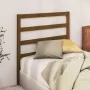 Bettkopfteil aus massivem Kiefernholz in Honigbraun, 96 x 4 x 100 cm von vidaXL, Kopf- und Fußteile - Ref: Foro24-817623, Pre...