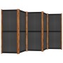 Divider screen with 5 panels black 350x180 cm by vidaXL, Room dividers - Ref: Foro24-319181, Price: 177,92 €, Discount: %