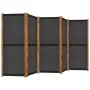 Trennwand mit 5 Paneelen schwarz 350x180 cm von vidaXL, Raumteiler - Ref: Foro24-319181, Preis: 174,60 €, Rabatt: %
