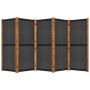 Divider screen with 5 panels black 350x180 cm by vidaXL, Room dividers - Ref: Foro24-319181, Price: 177,92 €, Discount: %