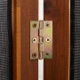 Divider screen with 5 panels black 350x180 cm by vidaXL, Room dividers - Ref: Foro24-319181, Price: 177,92 €, Discount: %