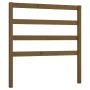 Bettkopfteil aus massivem Kiefernholz in Honigbraun, 106 x 4 x 100 cm von vidaXL, Kopf- und Fußteile - Ref: Foro24-817628, Pr...