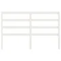 Cabecero de cama madera maciza de pino blanco 166x4x100 cm de vidaXL, Cabeceros y pies de cama - Ref: Foro24-817651, Precio: ...
