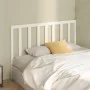 Solid white pine wood bed headboard 166x4x100 cm by vidaXL, Headboards and footboards - Ref: Foro24-817701, Price: 34,51 €, D...