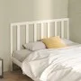 Bettkopfteil aus massivem weißem Kiefernholz, 126 x 4 x 100 cm von vidaXL, Kopf- und Fußteile - Ref: Foro24-817681, Preis: 38...