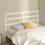 Bettkopfteil aus massivem weißem Kiefernholz, 146 x 4 x 100 cm von vidaXL, Kopf- und Fußteile - Ref: Foro24-817641, Preis: 31...