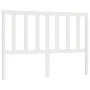 Cabecero de cama madera maciza de pino blanco 166x4x100 cm de vidaXL, Cabeceros y pies de cama - Ref: Foro24-817751, Precio: ...