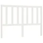 Cabecero de cama madera maciza de pino blanco 166x4x100 cm de vidaXL, Cabeceros y pies de cama - Ref: Foro24-817751, Precio: ...