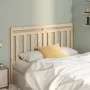 Solid pine wood bed headboard 166x4x100 cm by vidaXL, Headboards and footboards - Ref: Foro24-817800, Price: 35,40 €, Discoun...