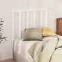 Bettkopfteil aus massivem weißem Kiefernholz, 106 x 4 x 100 cm von vidaXL, Kopf- und Fußteile - Ref: Foro24-817726, Preis: 32...